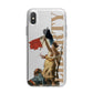 Liberty iPhone X Bumper Case on Silver iPhone Alternative Image 1