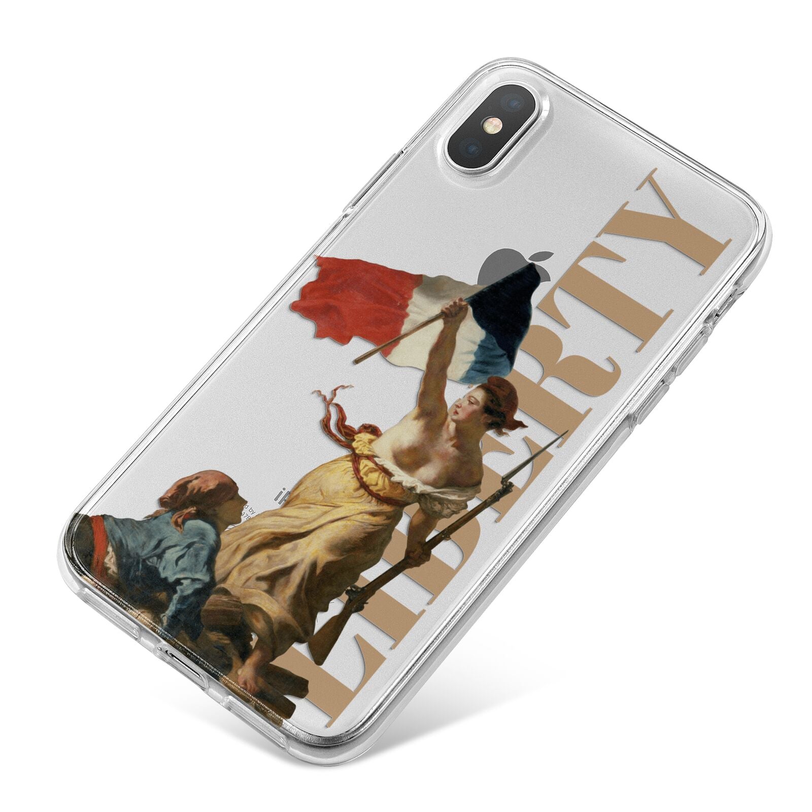 Liberty iPhone X Bumper Case on Silver iPhone