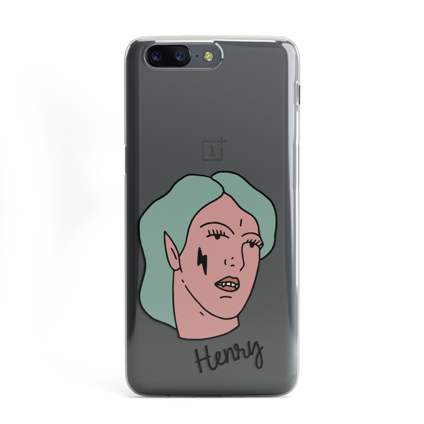 Lightning Fang Face Custom OnePlus Case