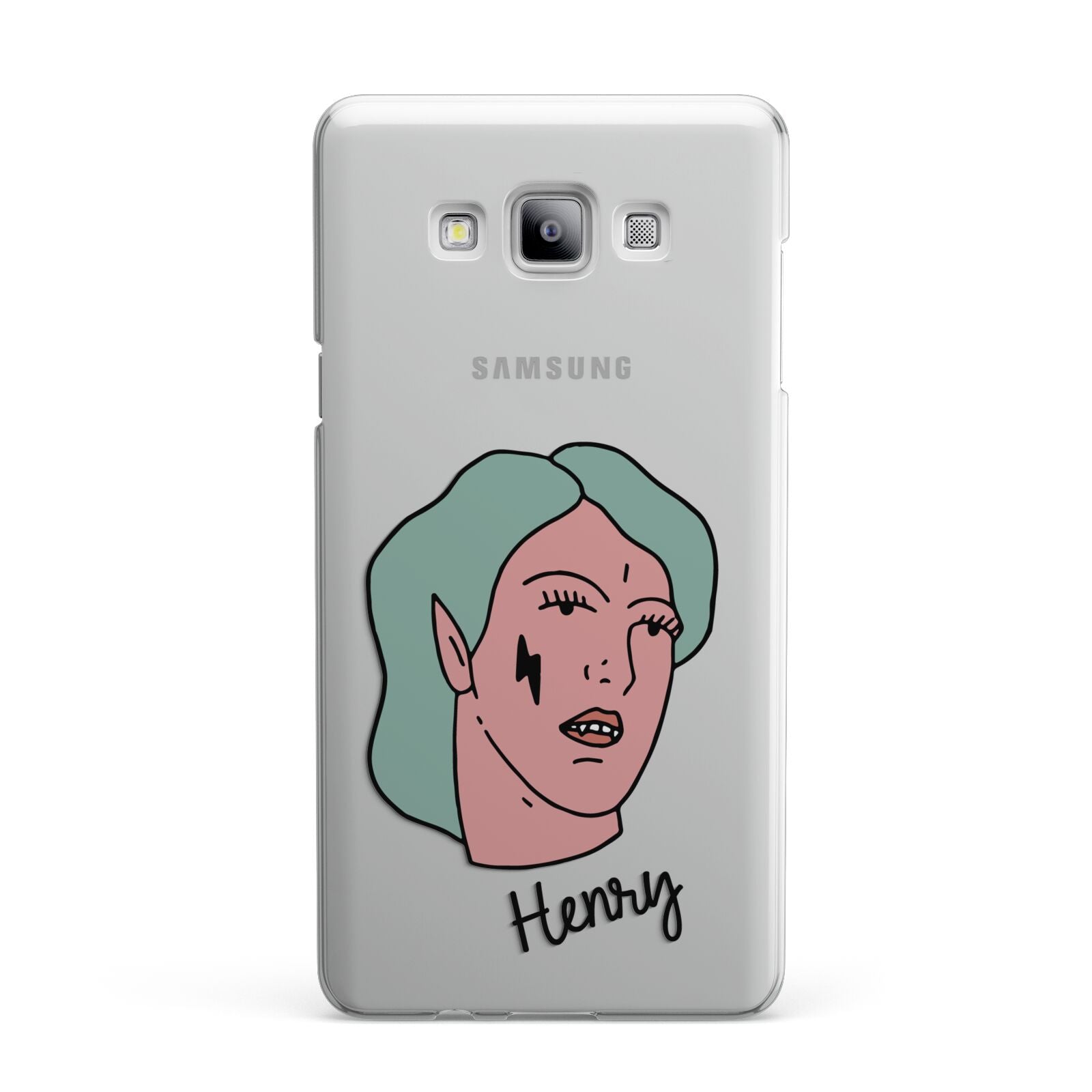 Lightning Fang Face Custom Samsung Galaxy A7 2015 Case