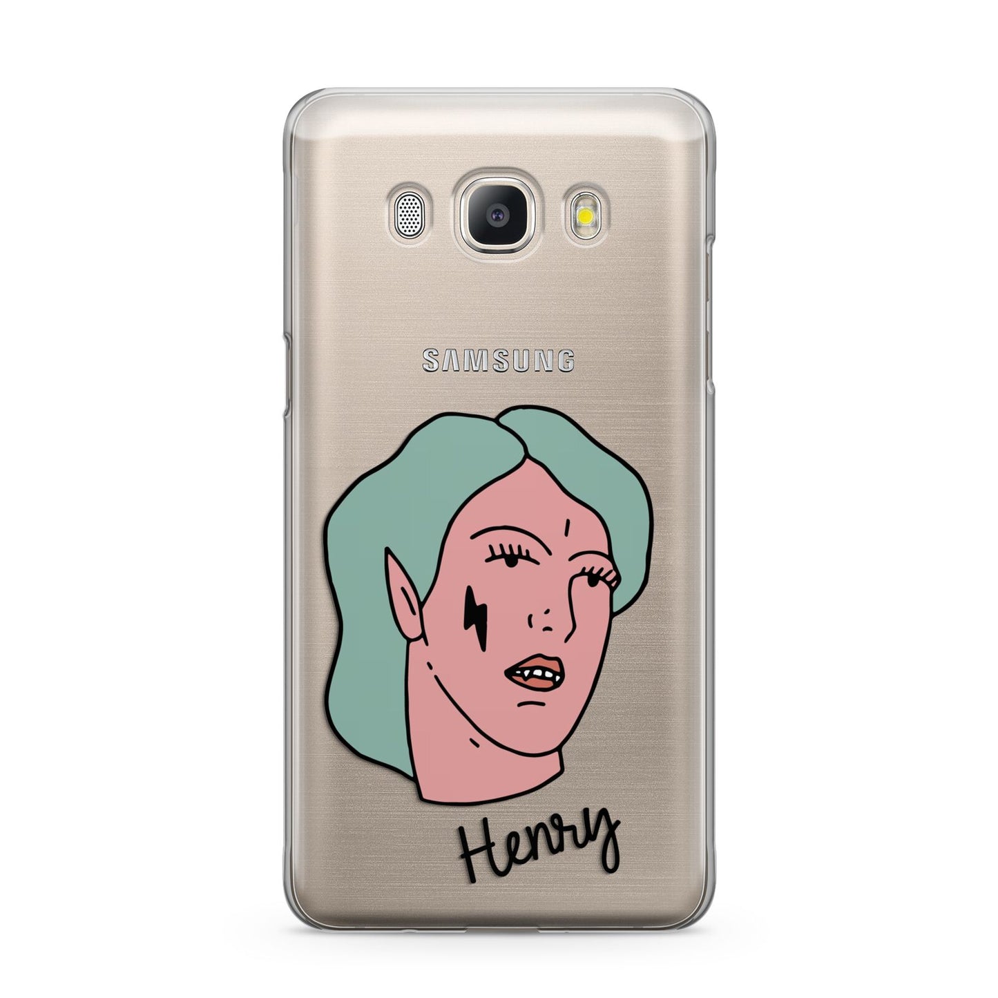 Lightning Fang Face Custom Samsung Galaxy J5 2016 Case