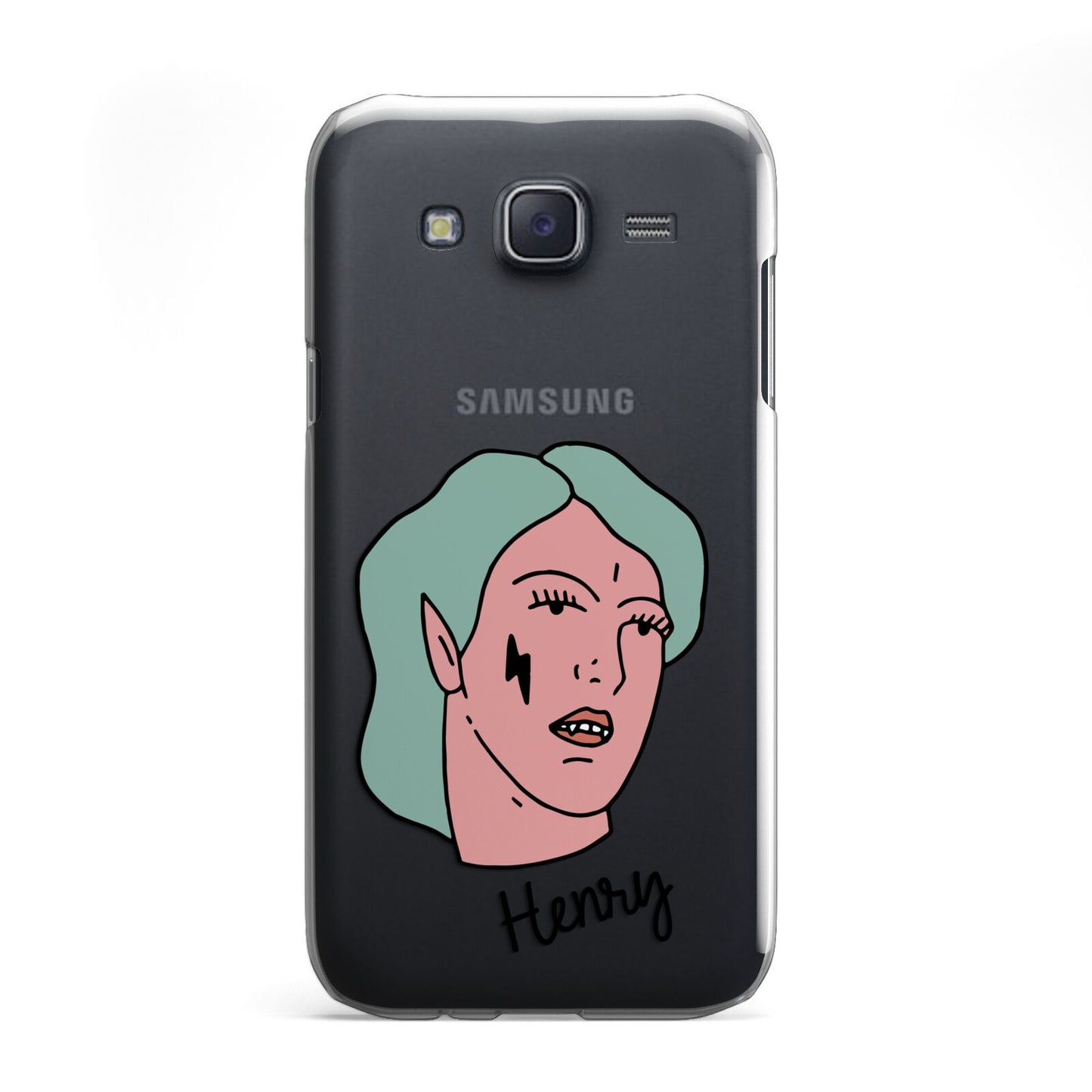 Lightning Fang Face Custom Samsung Galaxy J5 Case