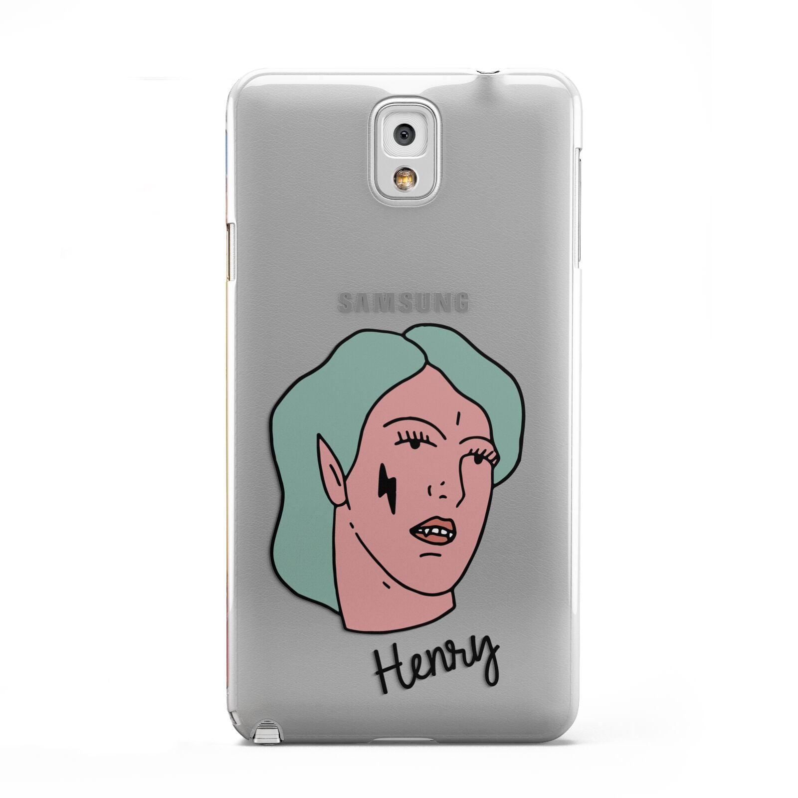 Lightning Fang Face Custom Samsung Galaxy Note 3 Case