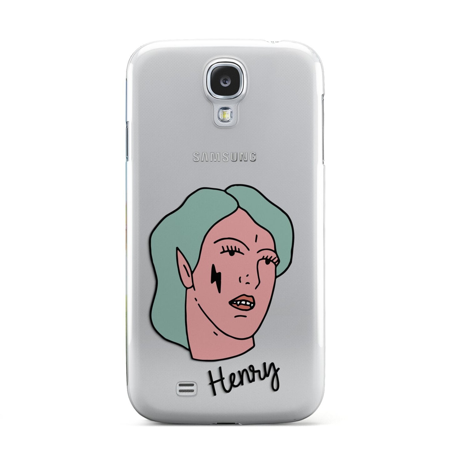 Lightning Fang Face Custom Samsung Galaxy S4 Case