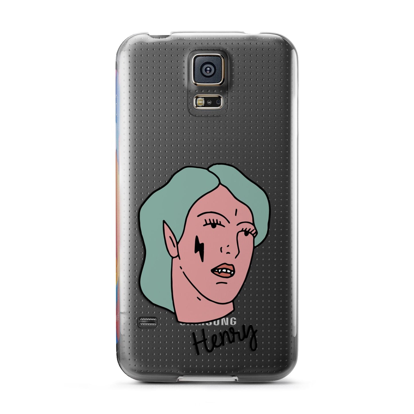 Lightning Fang Face Custom Samsung Galaxy S5 Case