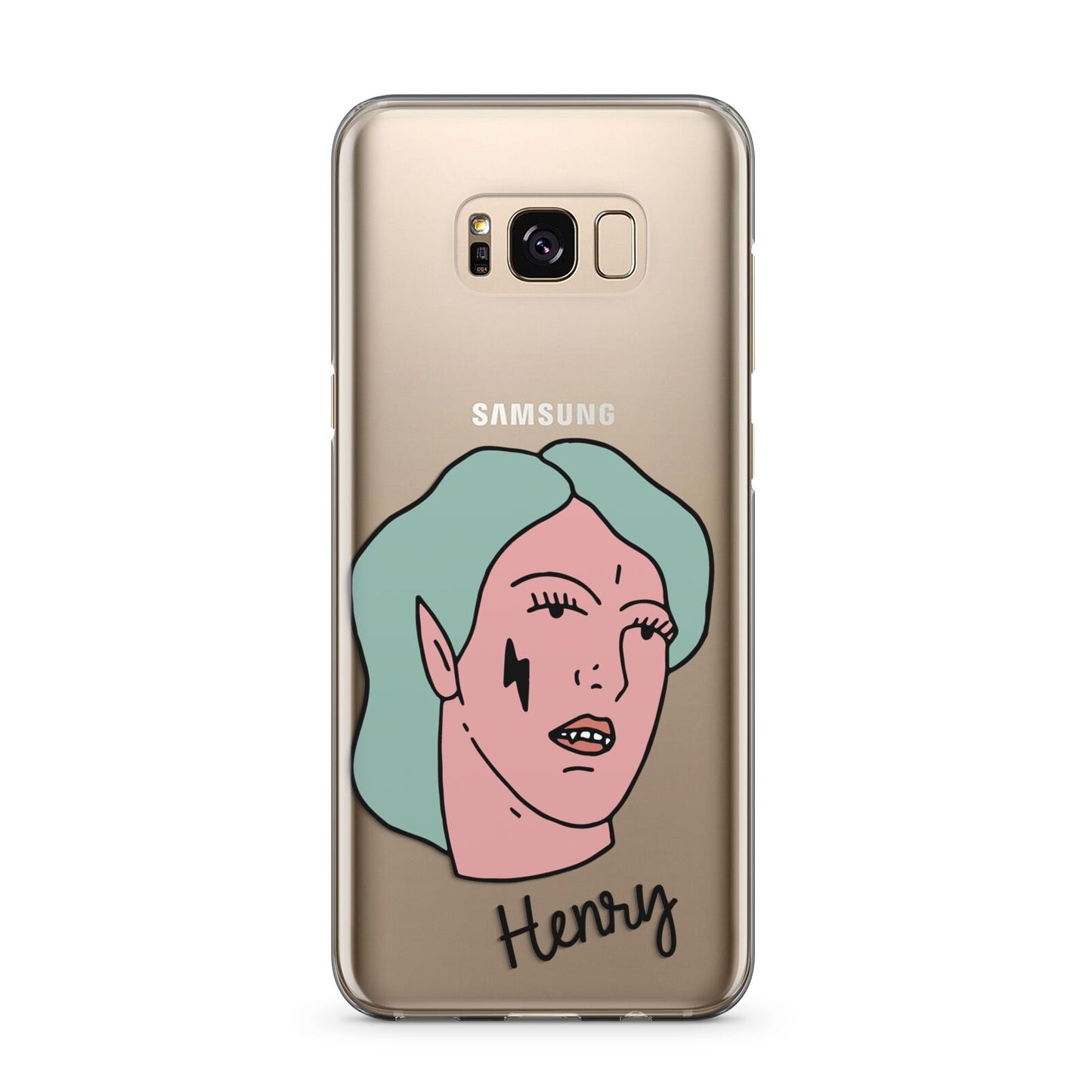 Lightning Fang Face Custom Samsung Galaxy S8 Plus Case