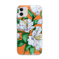 Lily Apple iPhone 11 in White with Bumper Case