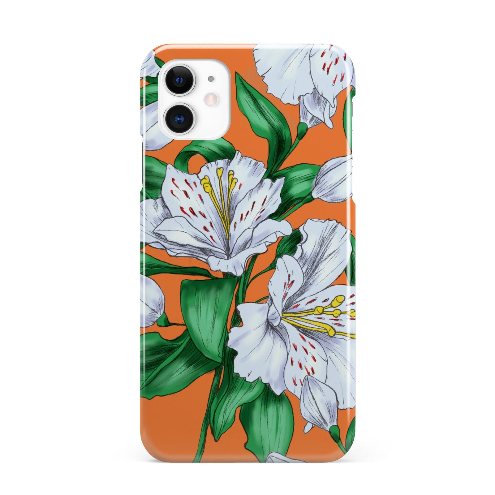 Lily iPhone 11 3D Snap Case