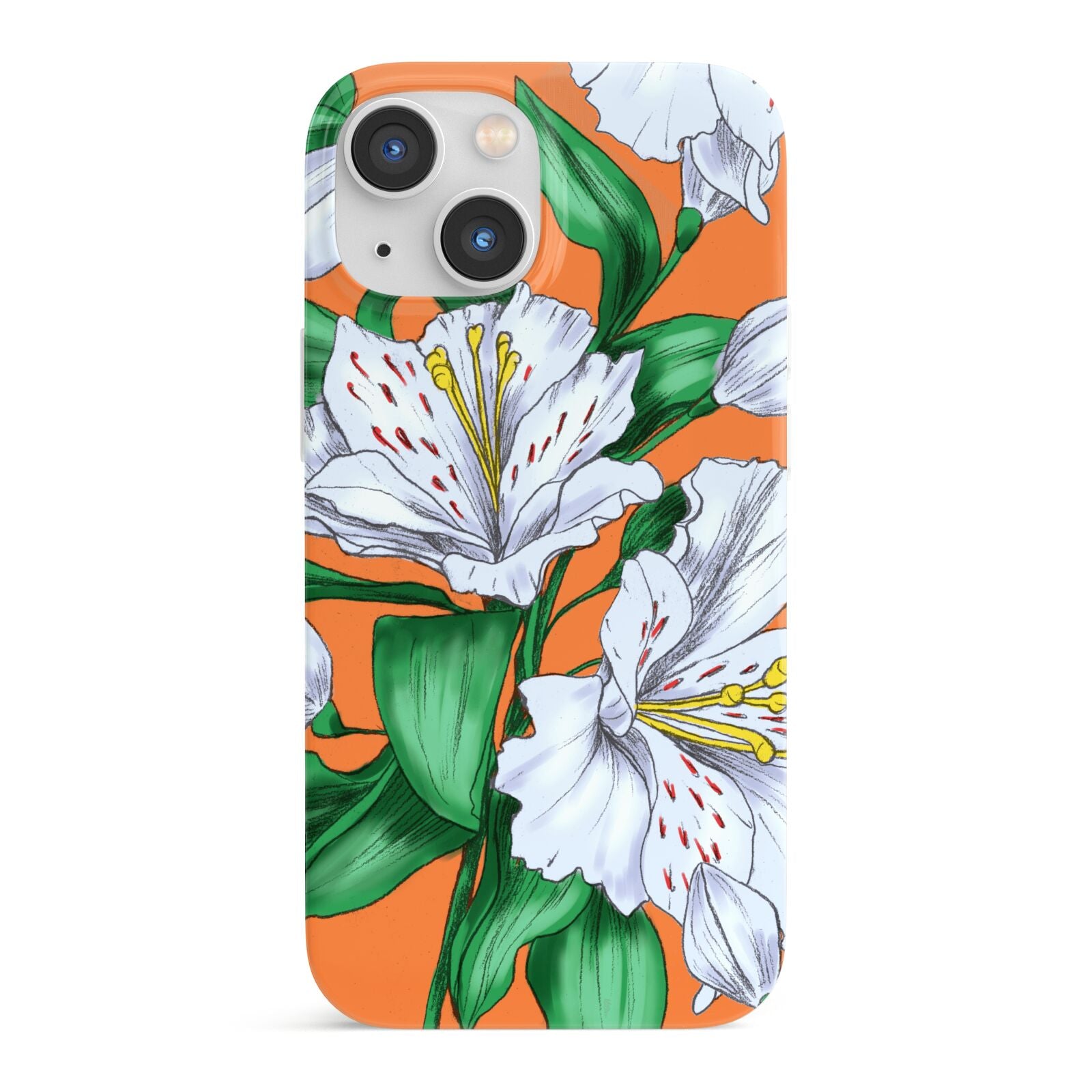 Lily iPhone 13 Mini Full Wrap 3D Snap Case