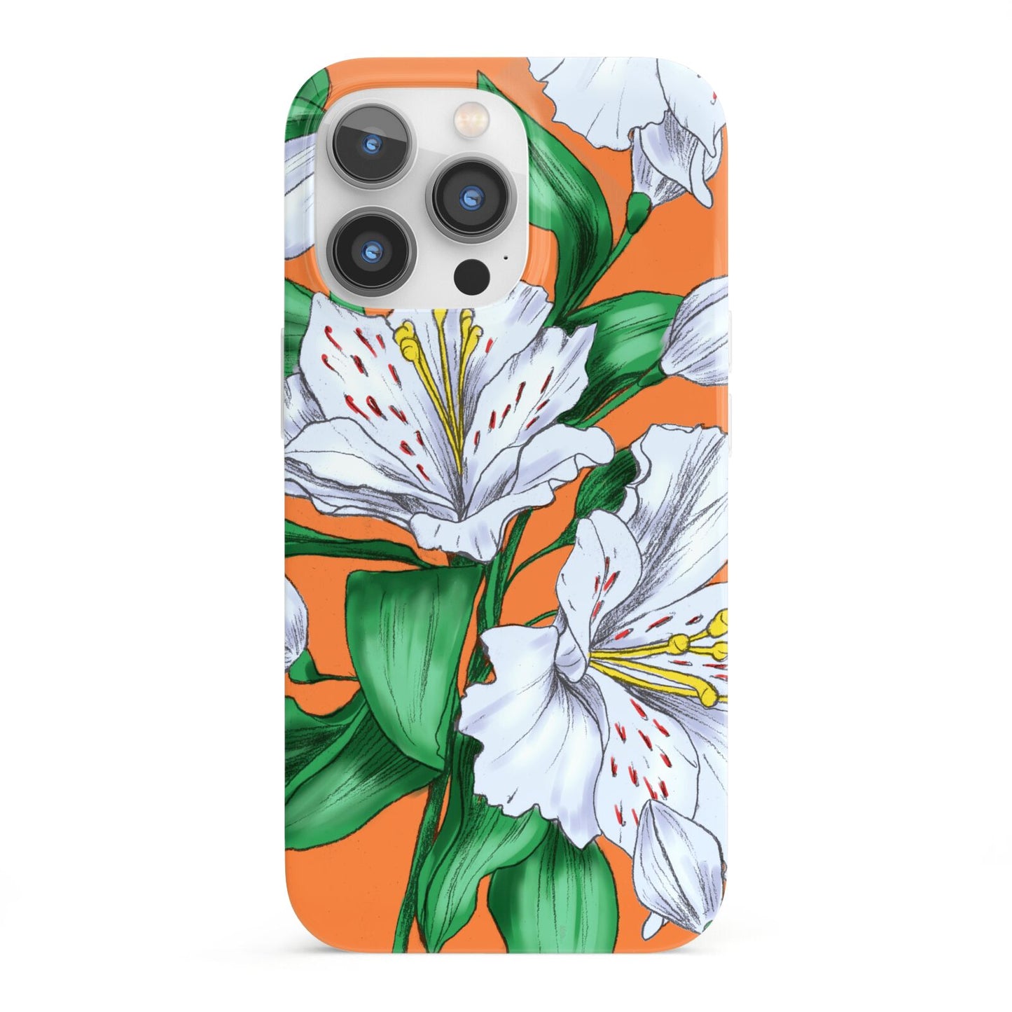 Lily iPhone 13 Pro Full Wrap 3D Snap Case