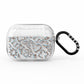 Liquid Chrome Doodles AirPods Pro Glitter Case