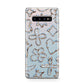 Liquid Chrome Doodles Protective Samsung Galaxy Case