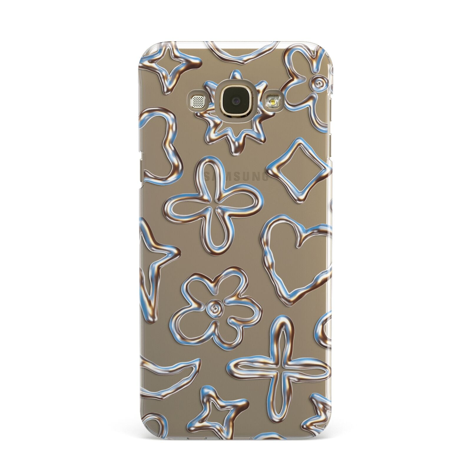 Liquid Chrome Doodles Samsung Galaxy A8 Case