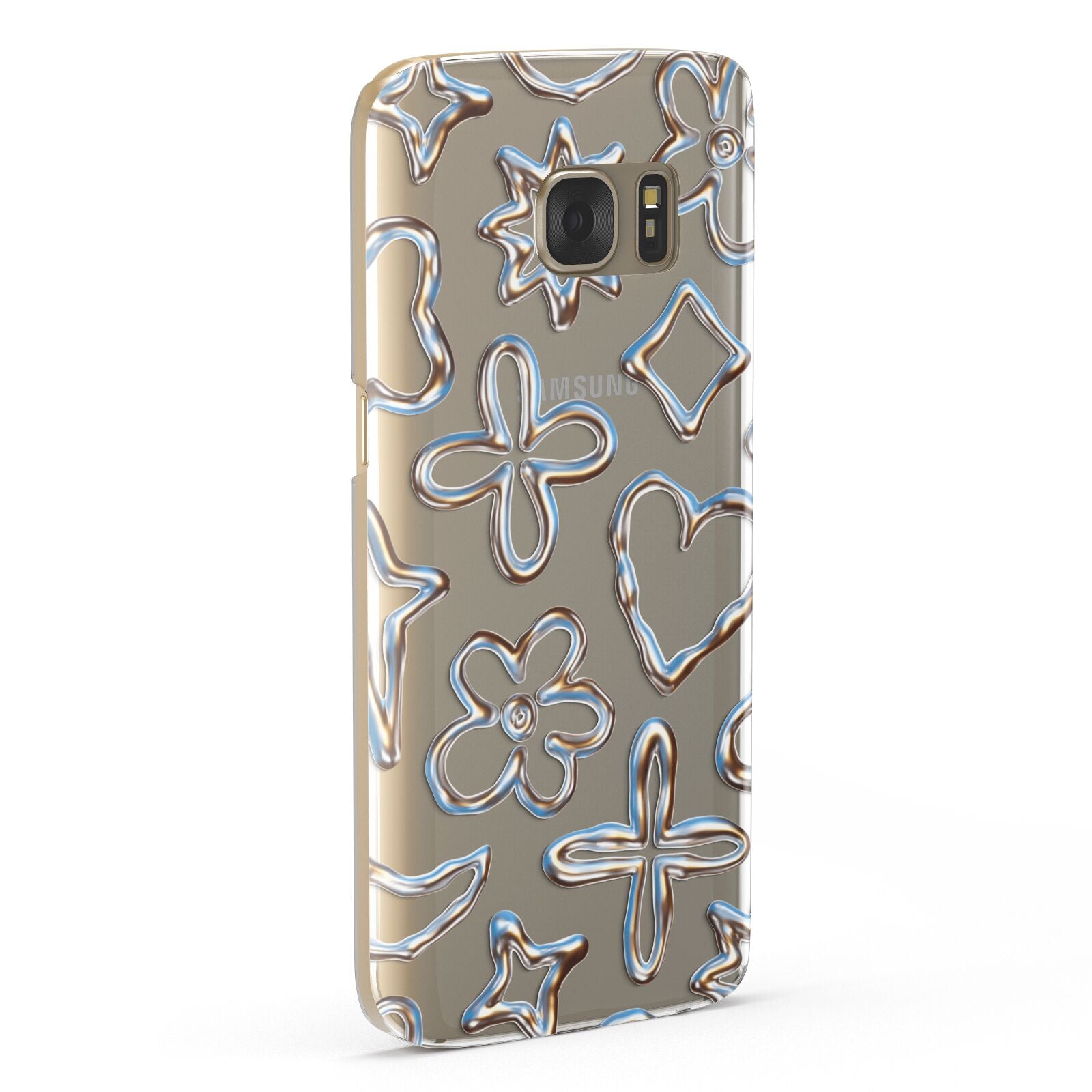 Liquid Chrome Doodles Samsung Galaxy Case Fourty Five Degrees