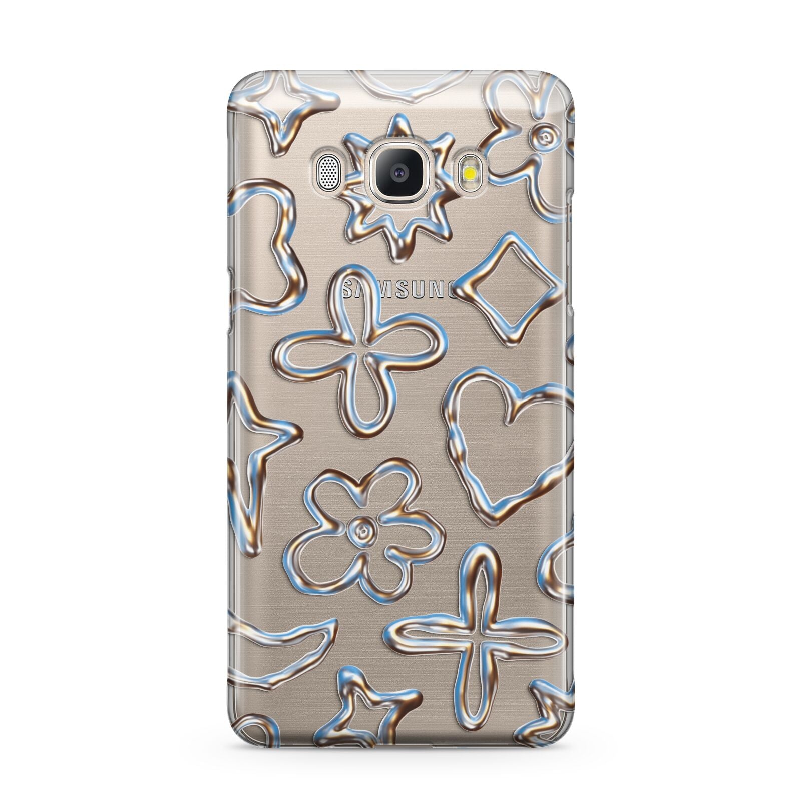 Liquid Chrome Doodles Samsung Galaxy J5 2016 Case