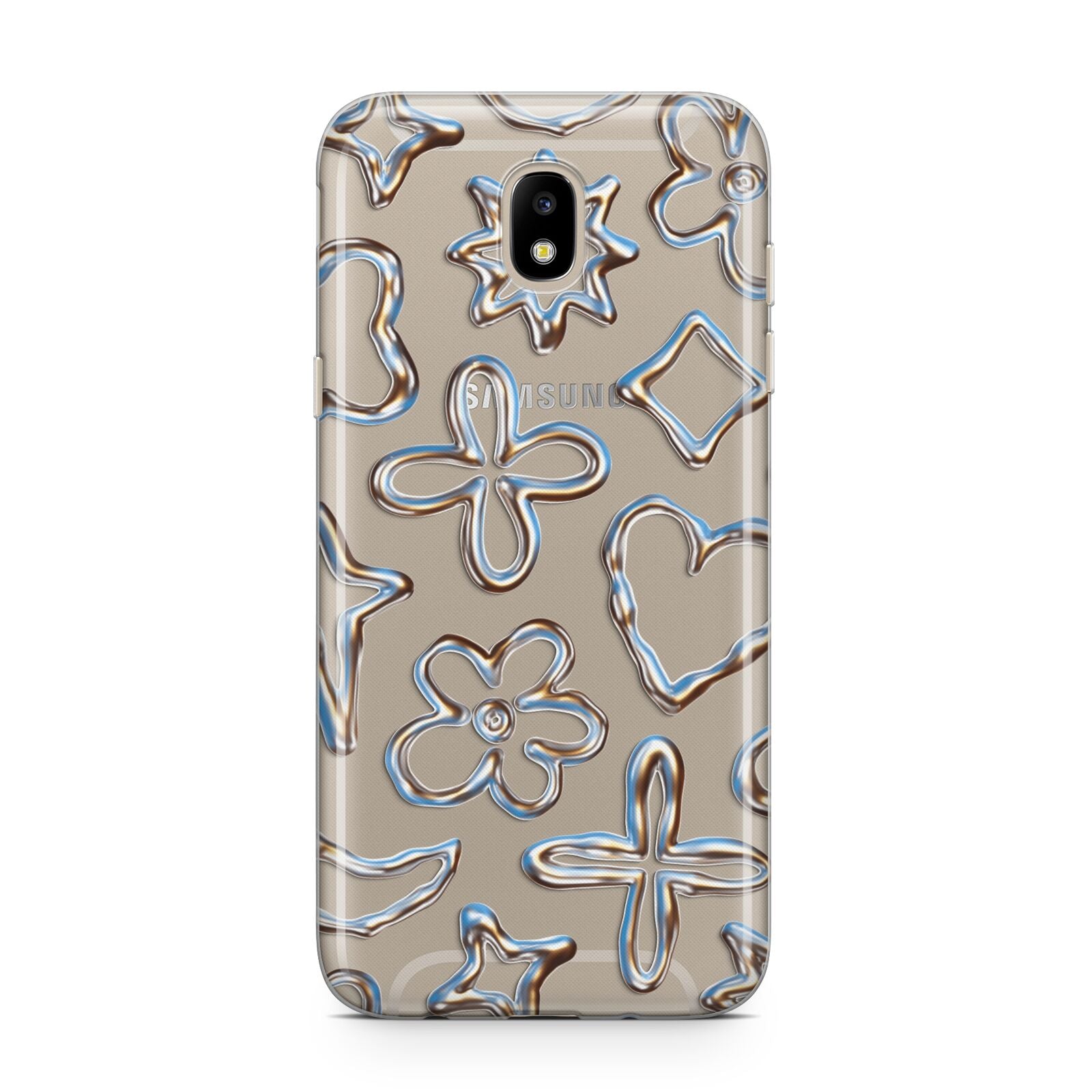 Liquid Chrome Doodles Samsung J5 2017 Case
