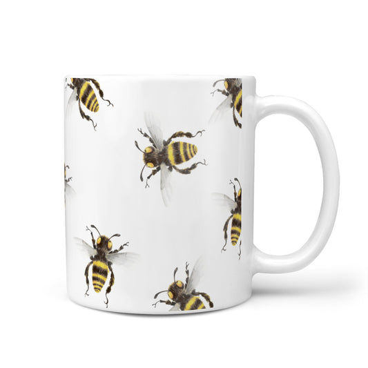Little Watercolour Bees 10oz Mug