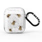 Little Watercolour Bees AirPods Glitter Case