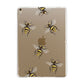 Little Watercolour Bees Apple iPad Gold Case