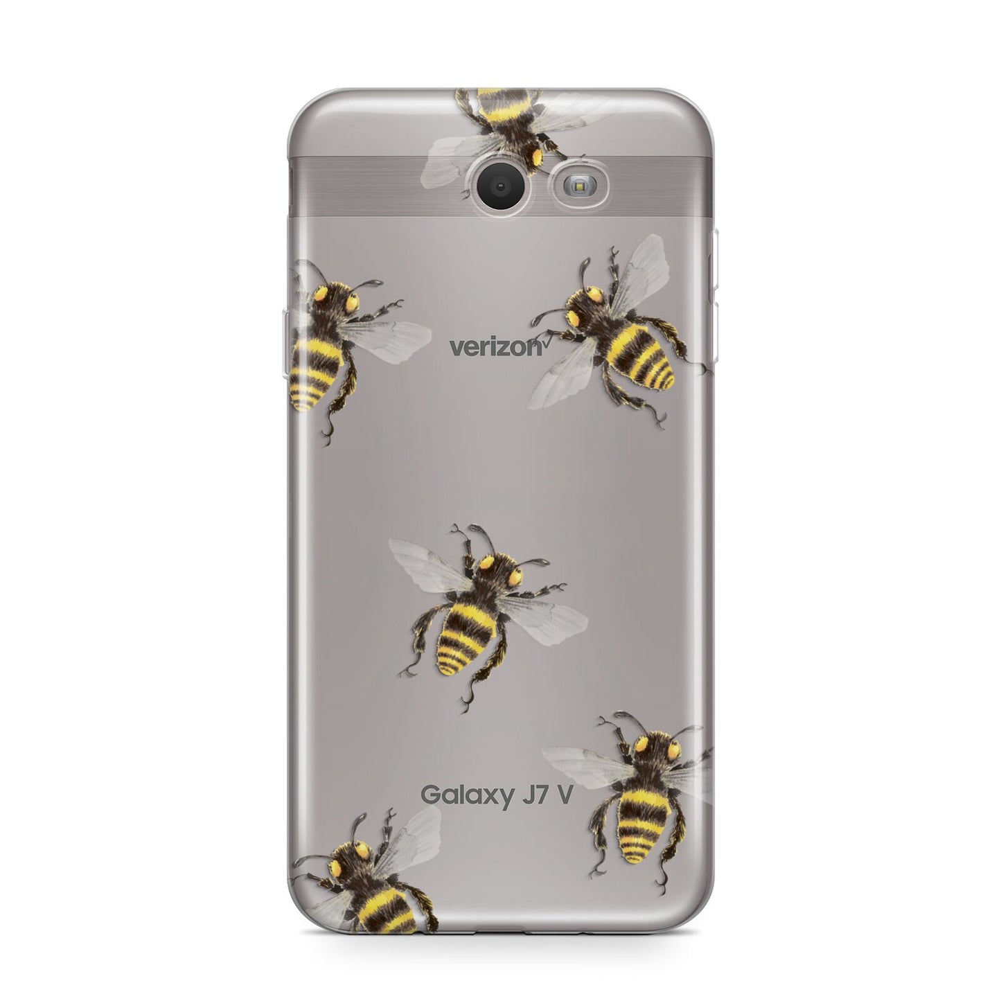 Little Watercolour Bees Samsung Galaxy J7 2017 Case