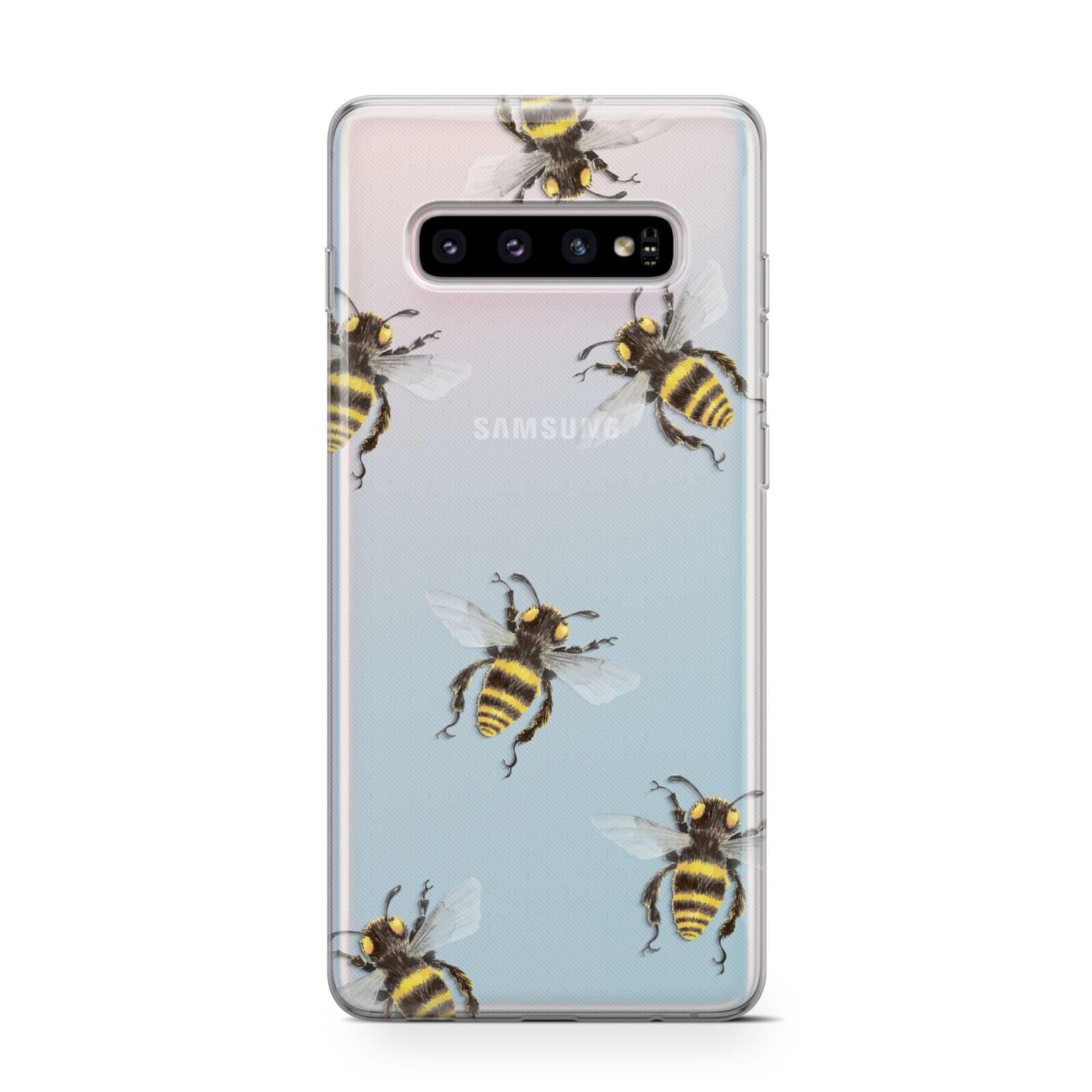 Little Watercolour Bees Samsung Galaxy S10 Case
