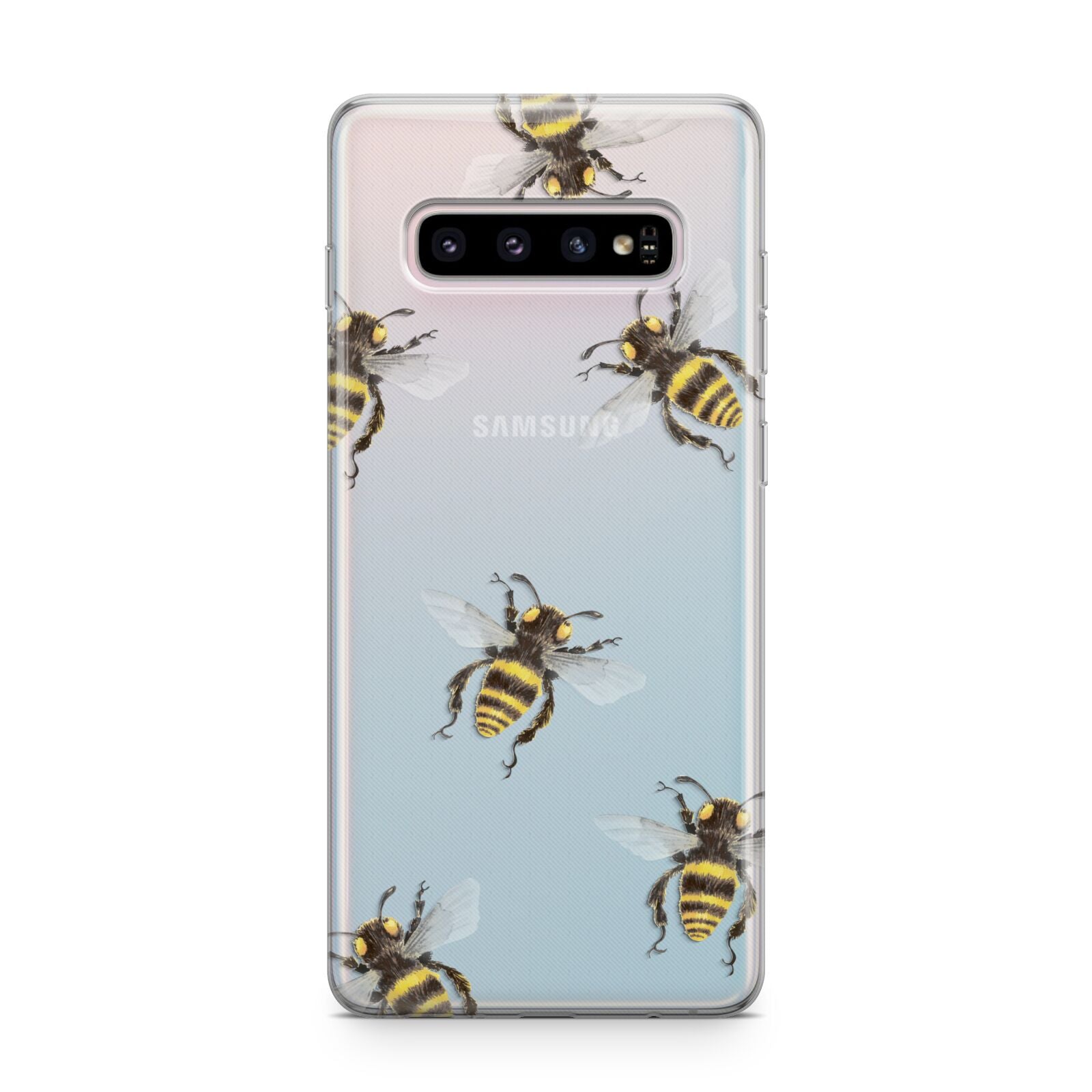 Little Watercolour Bees Samsung Galaxy S10 Plus Case