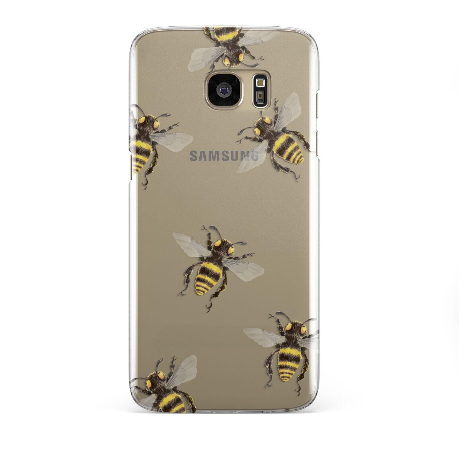 Little Watercolour Bees Samsung Galaxy S7 Edge Case