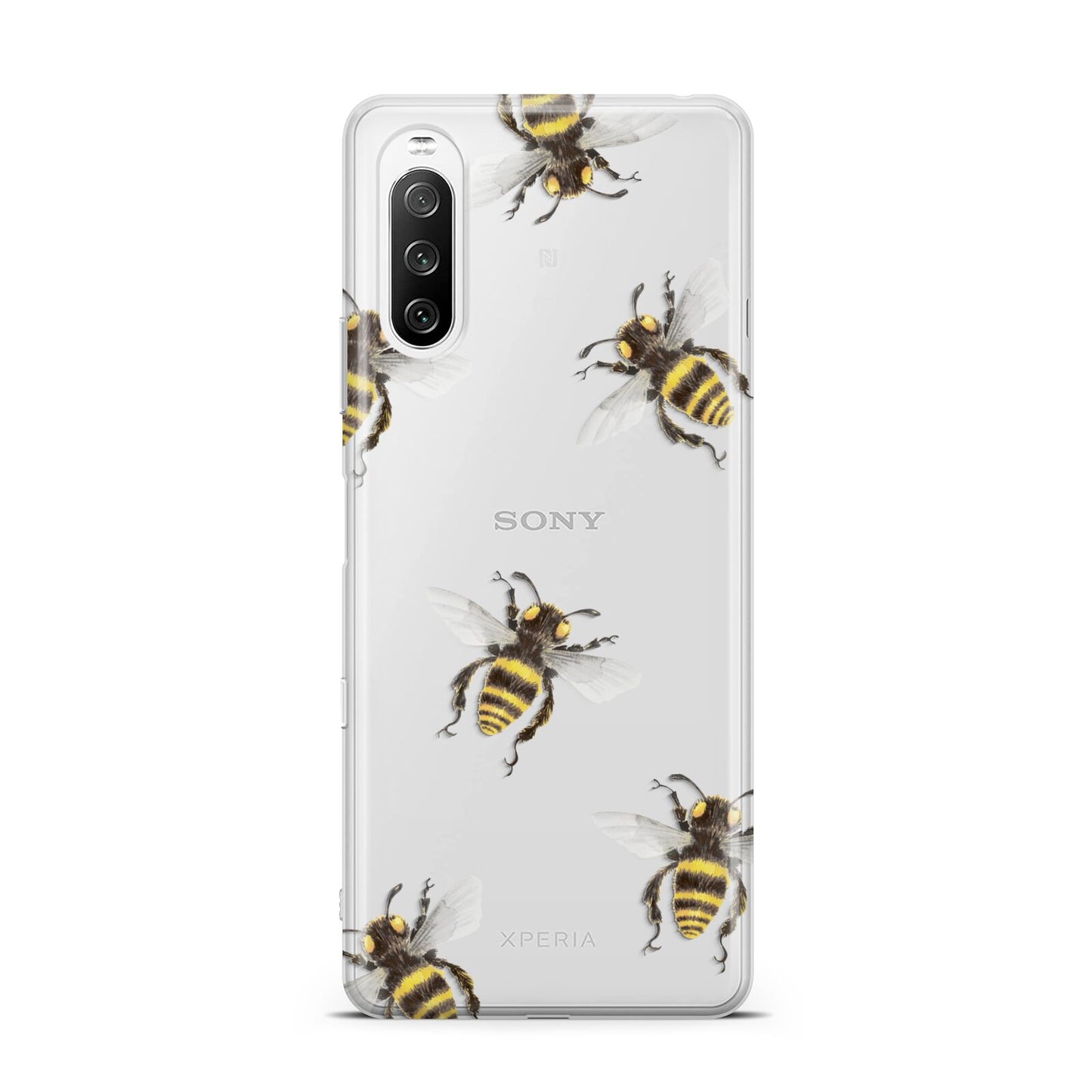 Little Watercolour Bees Sony Xperia 10 III Case