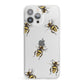 Little Watercolour Bees iPhone 13 Pro Max Clear Bumper Case