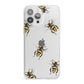 Little Watercolour Bees iPhone 13 Pro Max Clear Bumper Case