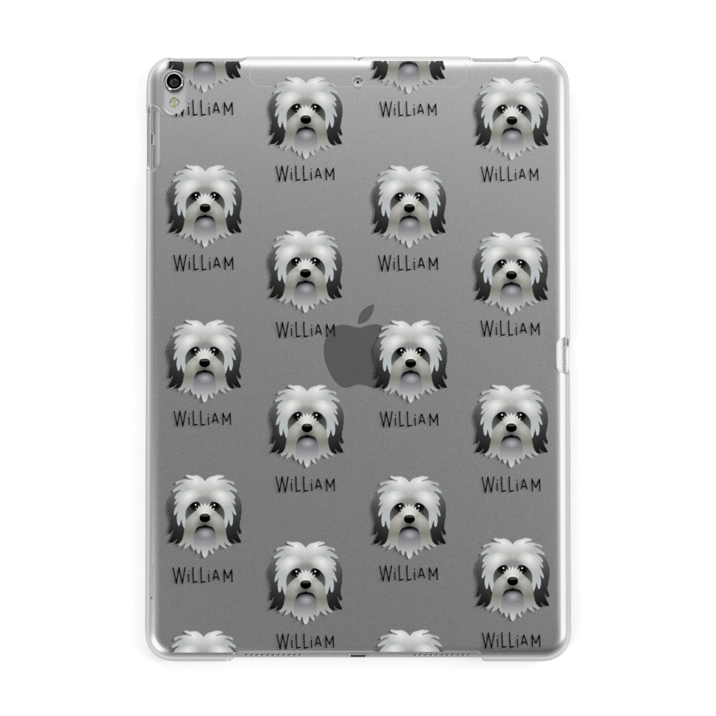 Lo wchen Icon with Name Apple iPad Silver Case