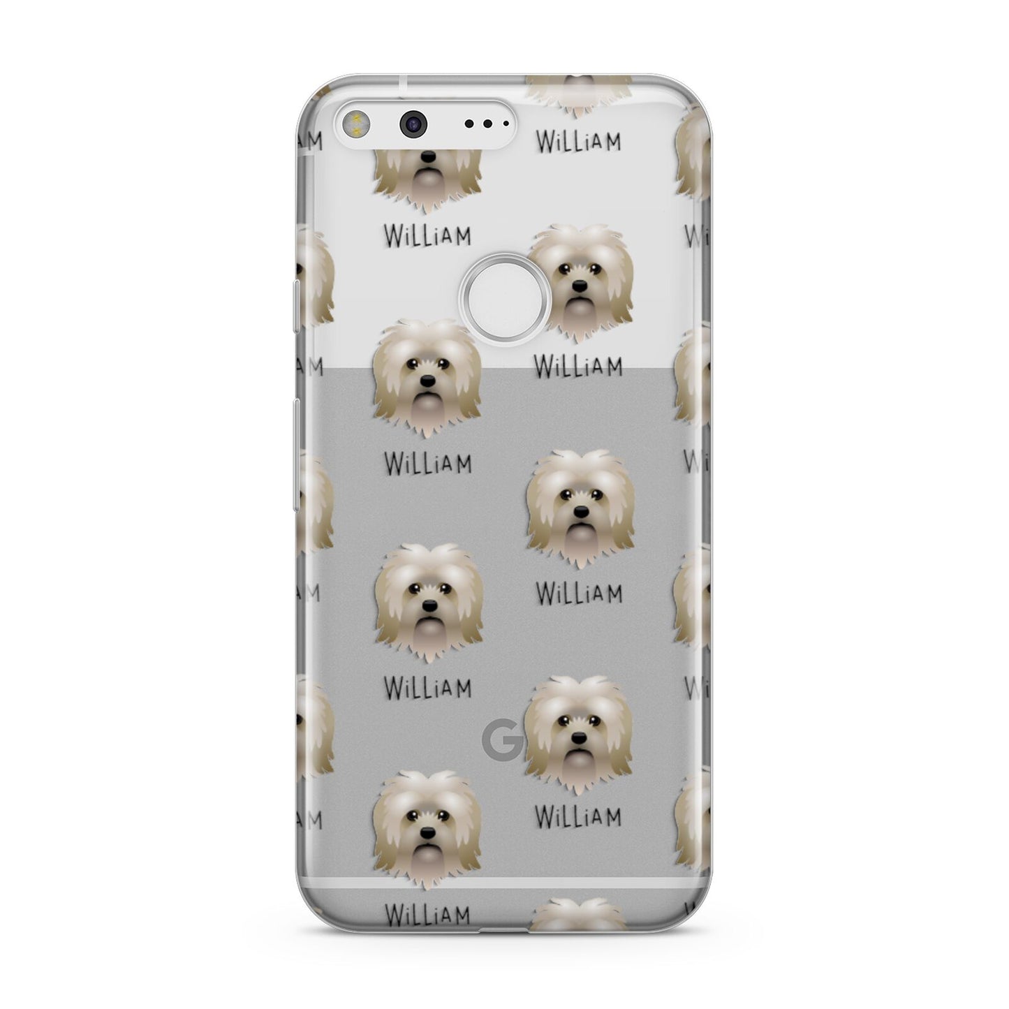 Lo wchen Icon with Name Google Pixel Case