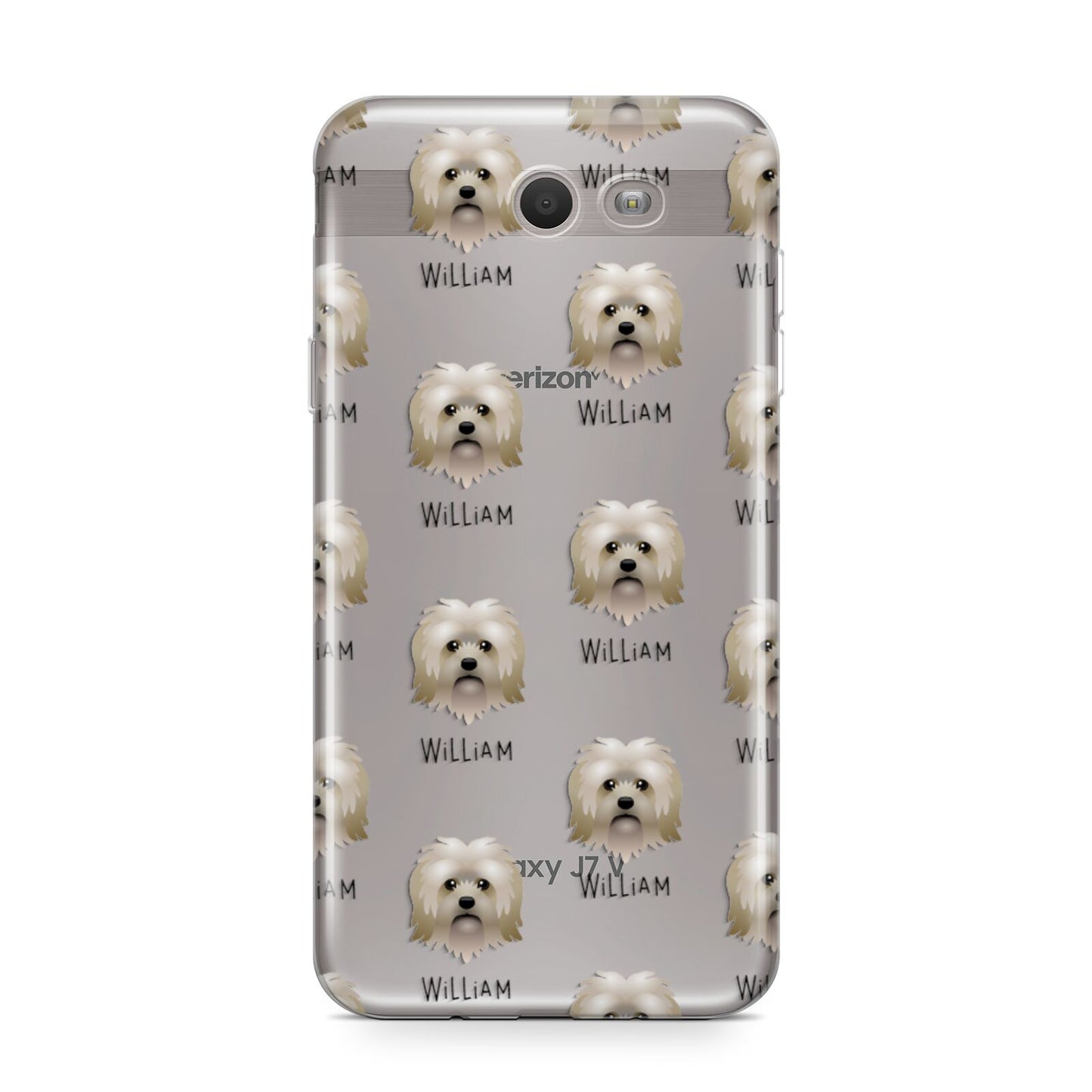 Lo wchen Icon with Name Samsung Galaxy J7 2017 Case