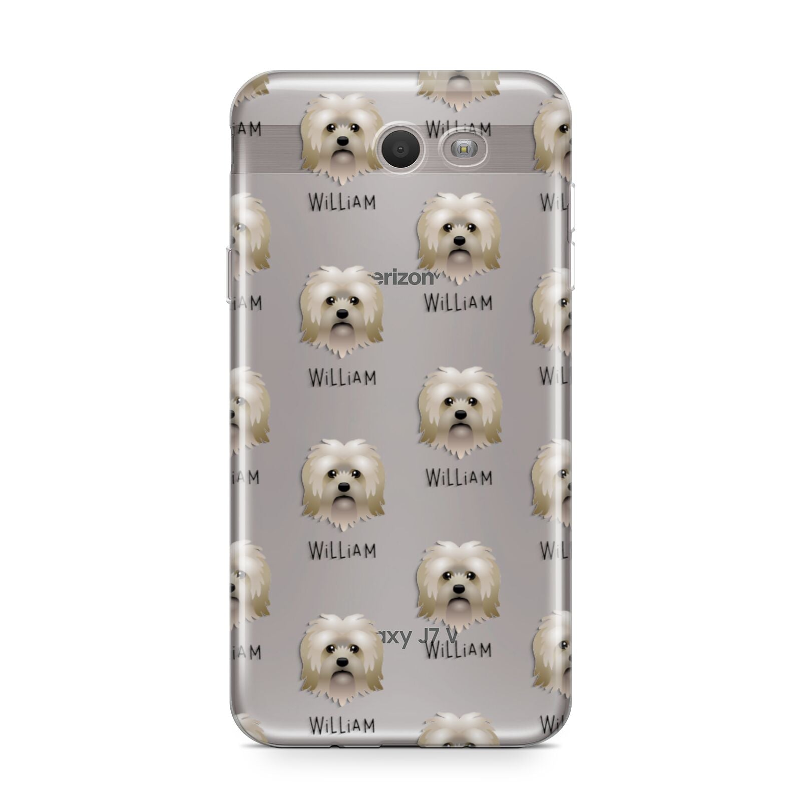 Lo wchen Icon with Name Samsung Galaxy J7 2017 Case