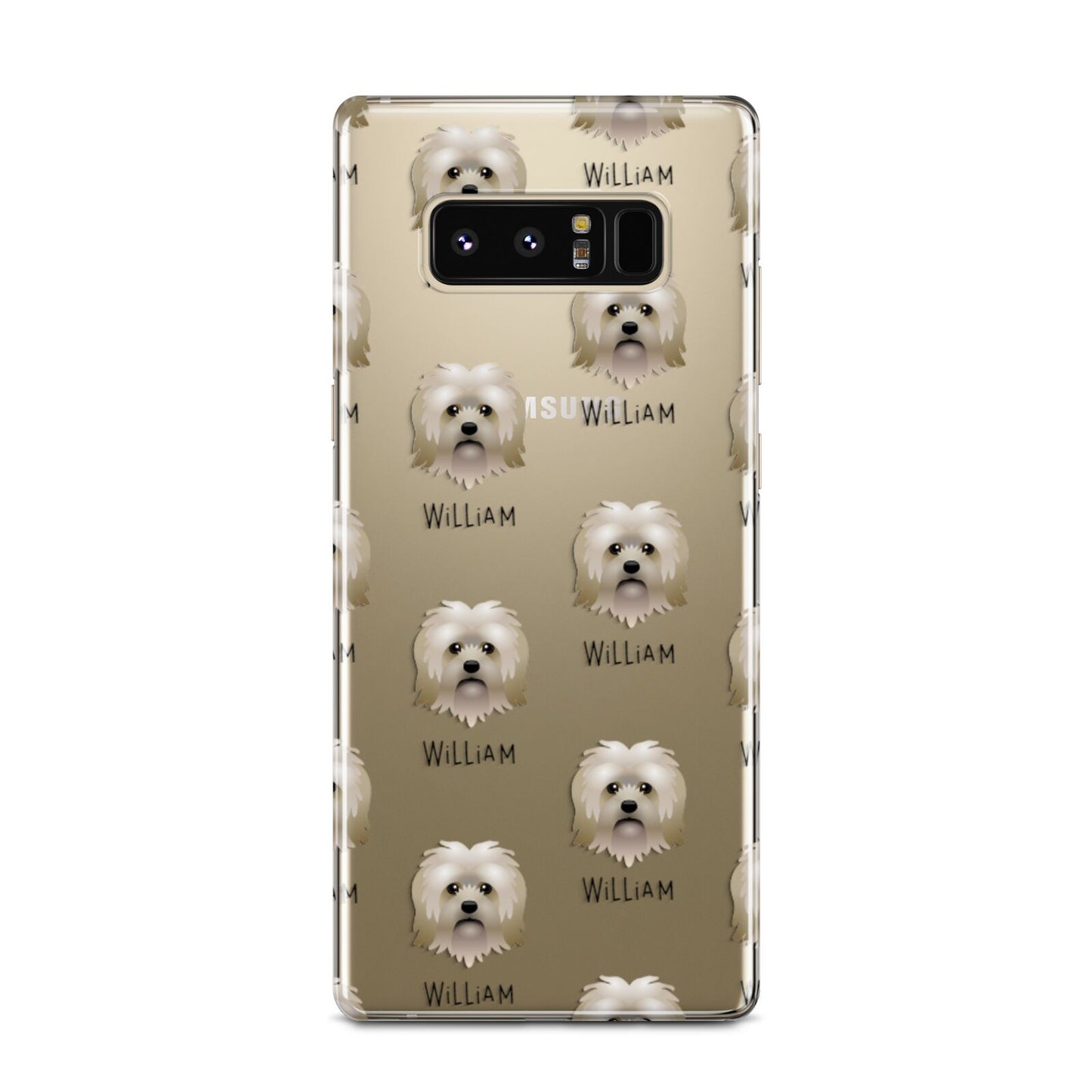 Lo wchen Icon with Name Samsung Galaxy Note 8 Case