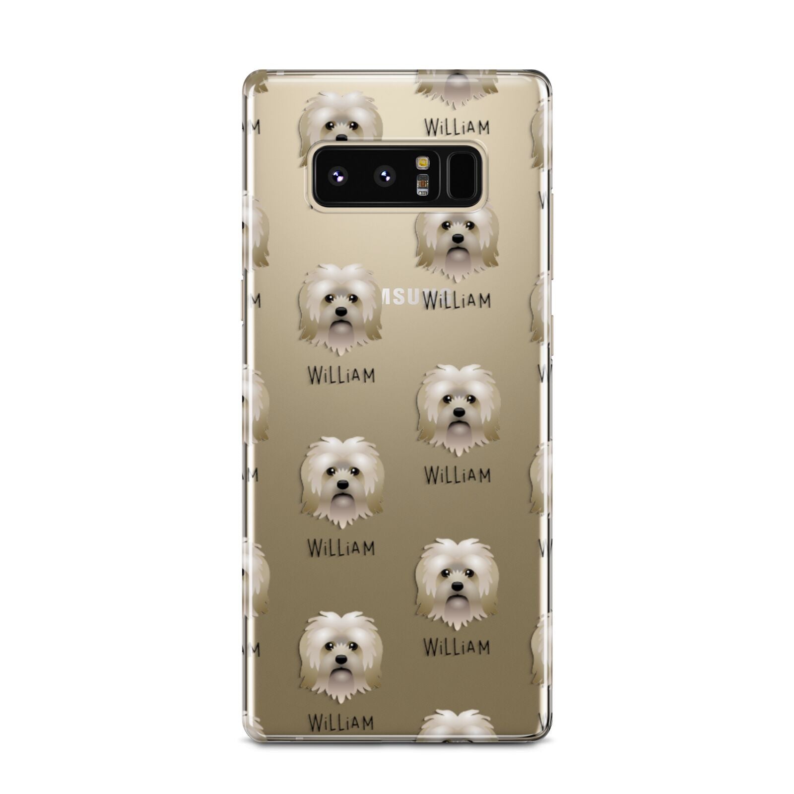 Lo wchen Icon with Name Samsung Galaxy Note 8 Case