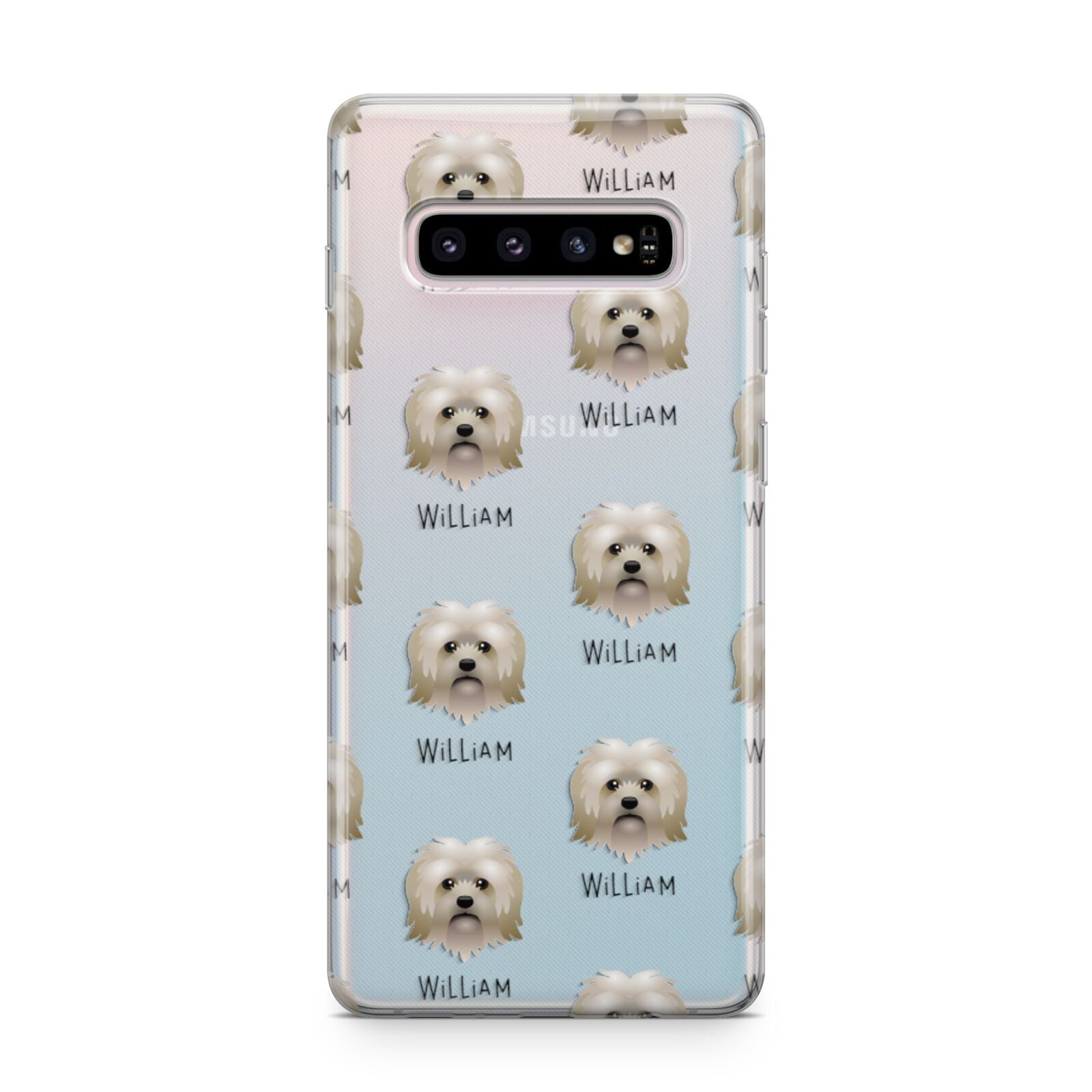 Lo wchen Icon with Name Samsung Galaxy S10 Plus Case