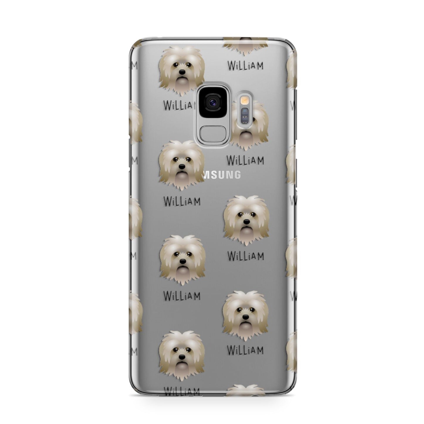 Lo wchen Icon with Name Samsung Galaxy S9 Case