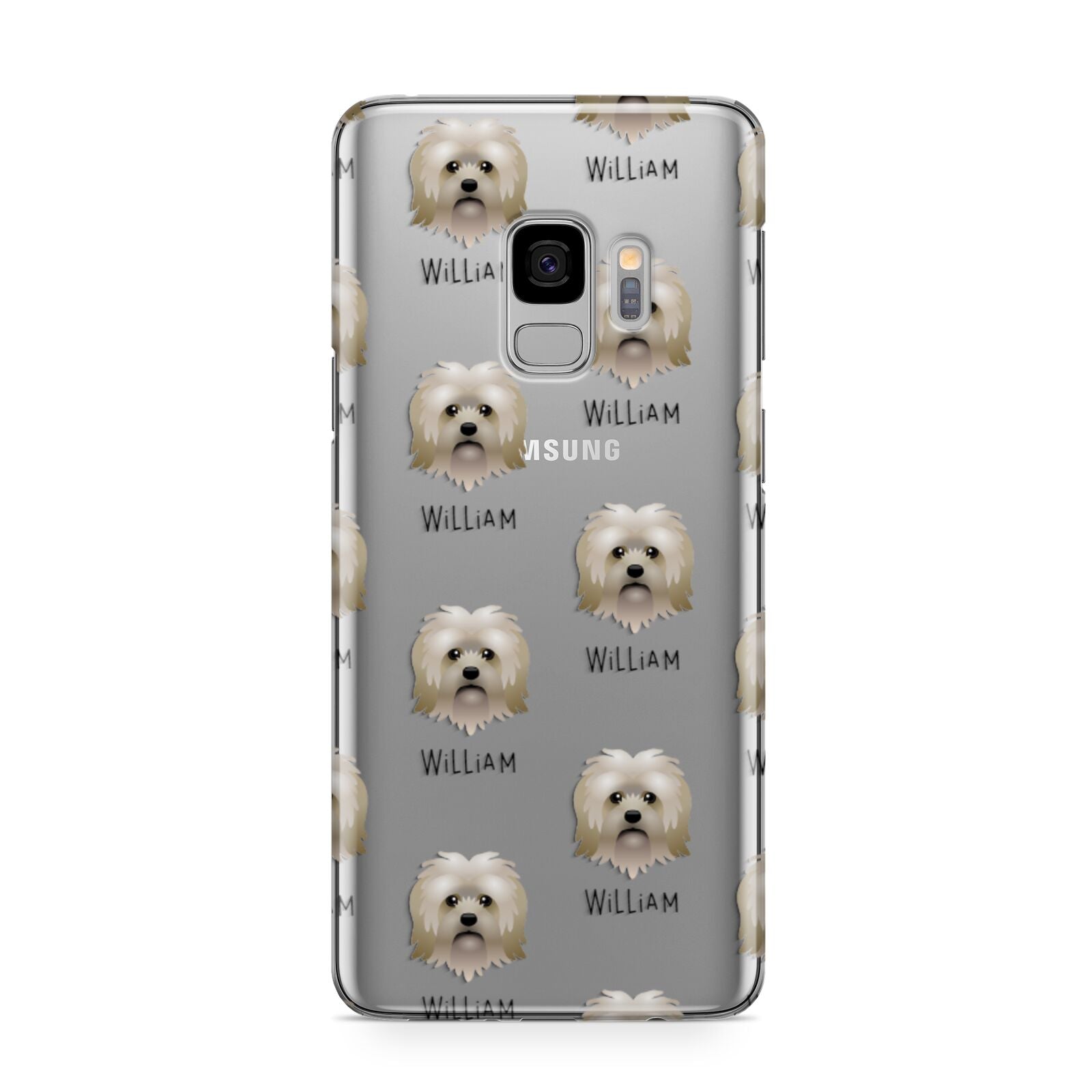 Lo wchen Icon with Name Samsung Galaxy S9 Case