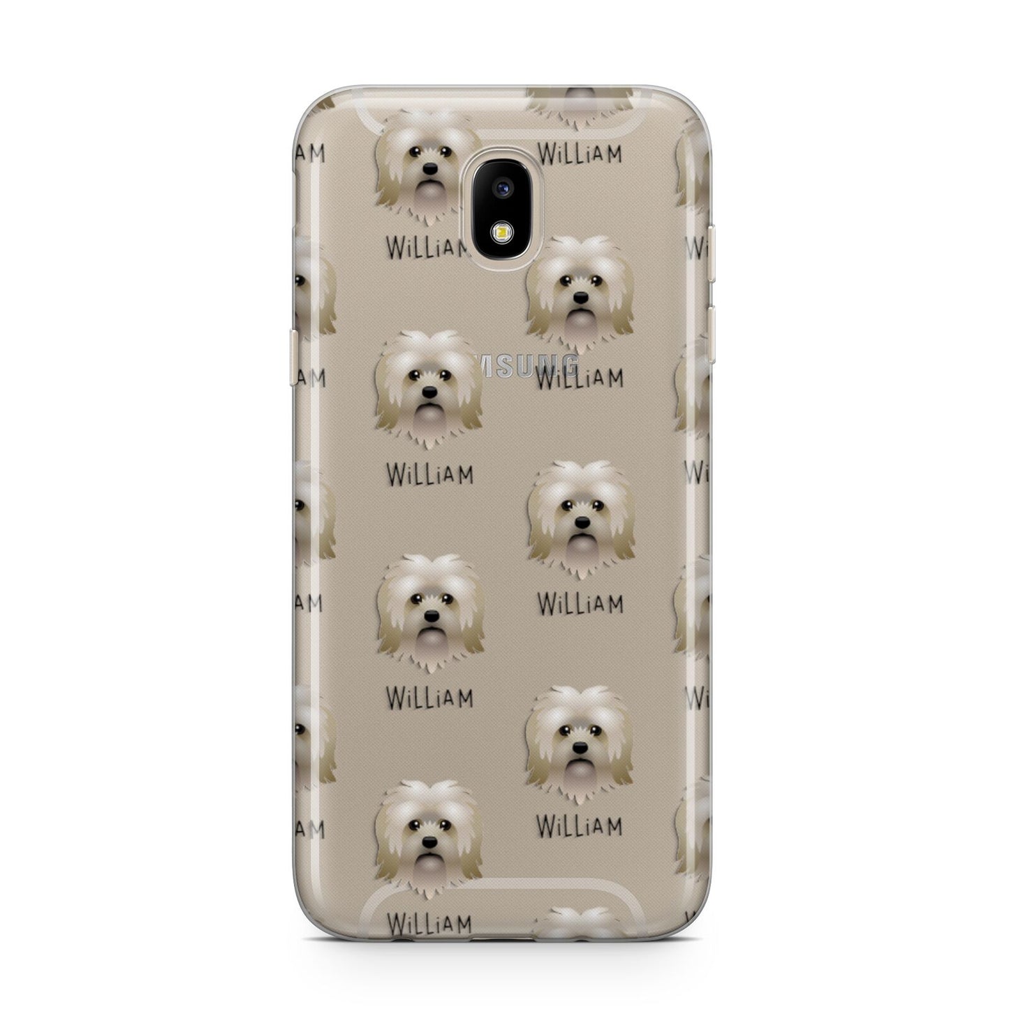 Lo wchen Icon with Name Samsung J5 2017 Case