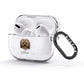 Lo wchen Personalised AirPods Glitter Case 3rd Gen Side Image