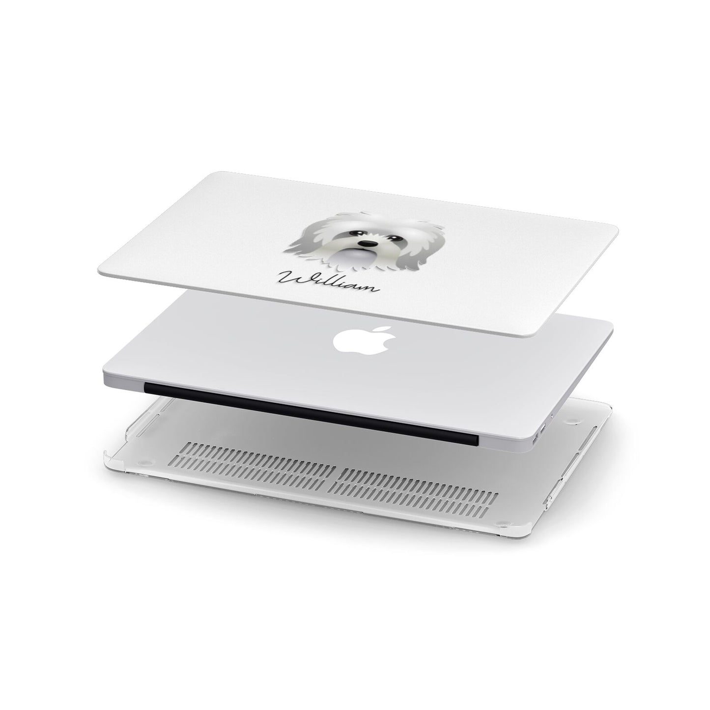 Lo wchen Personalised Apple MacBook Case in Detail