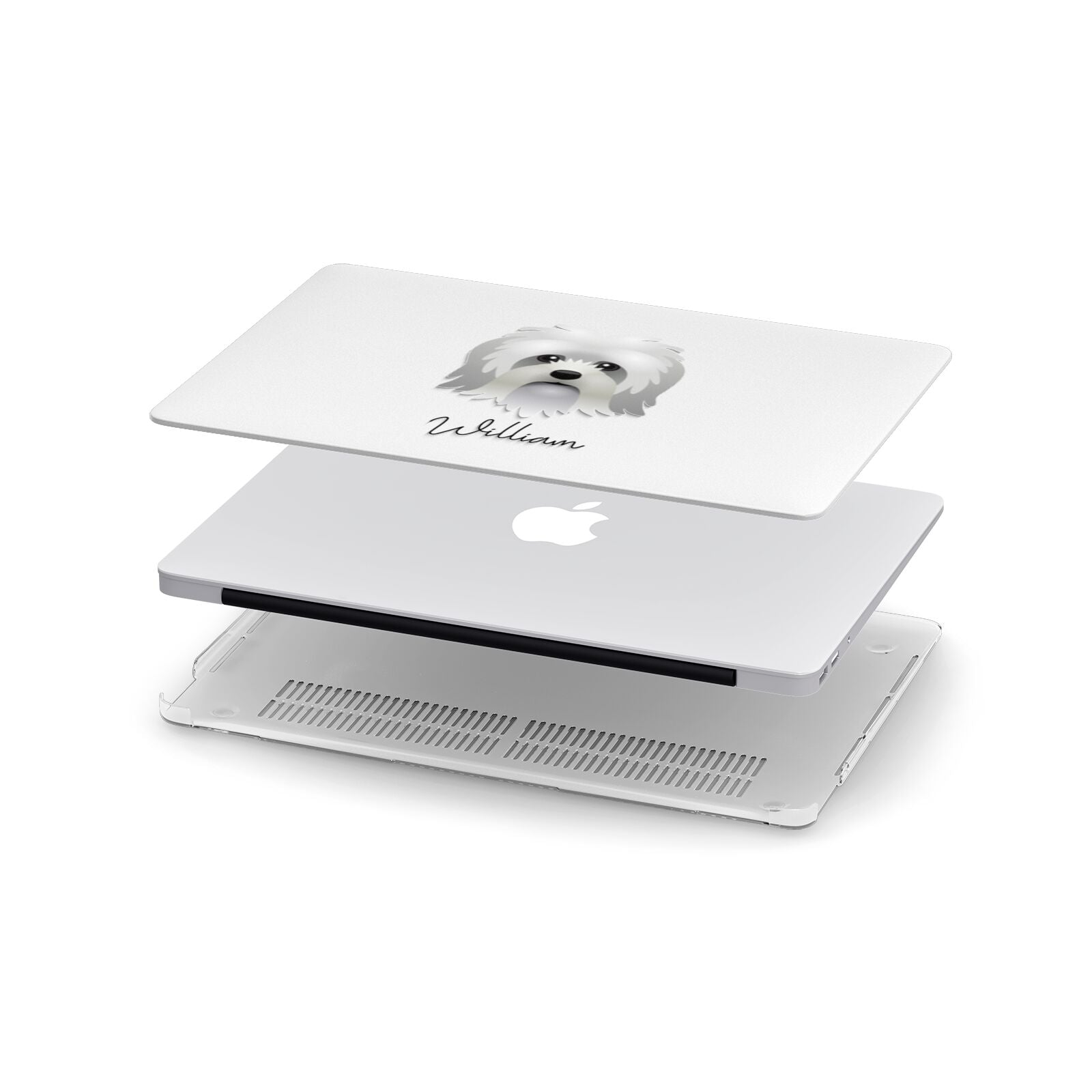Lo wchen Personalised Apple MacBook Case in Detail