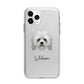 Lo wchen Personalised Apple iPhone 11 Pro in Silver with Bumper Case