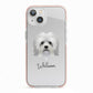 Lo wchen Personalised iPhone 13 TPU Impact Case with Pink Edges