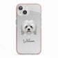 Lo wchen Personalised iPhone 13 TPU Impact Case with Pink Edges