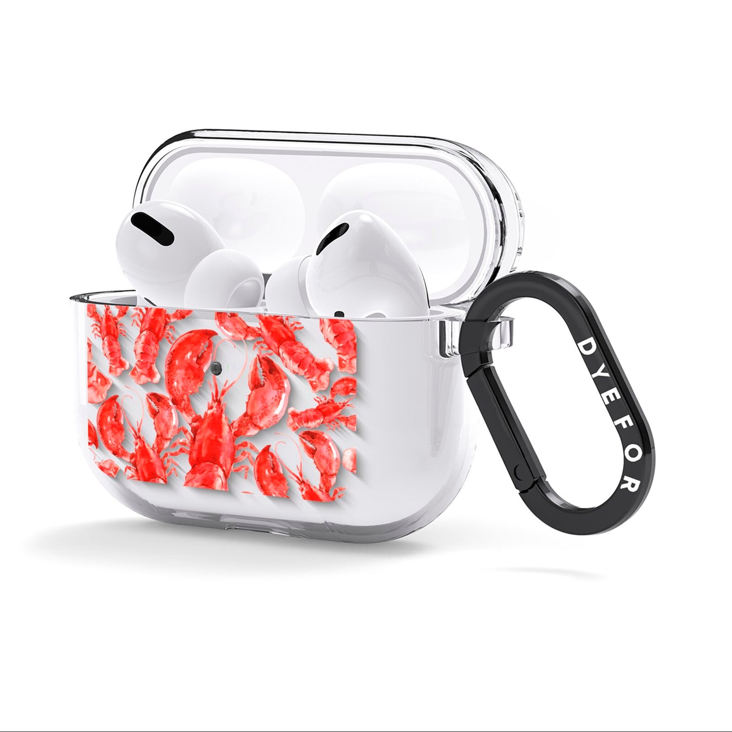 Lobster AirPods Clear Case 3rd Gen Side Image