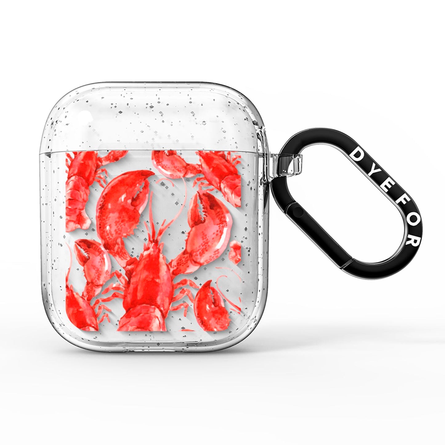 Lobster AirPods Glitter Case