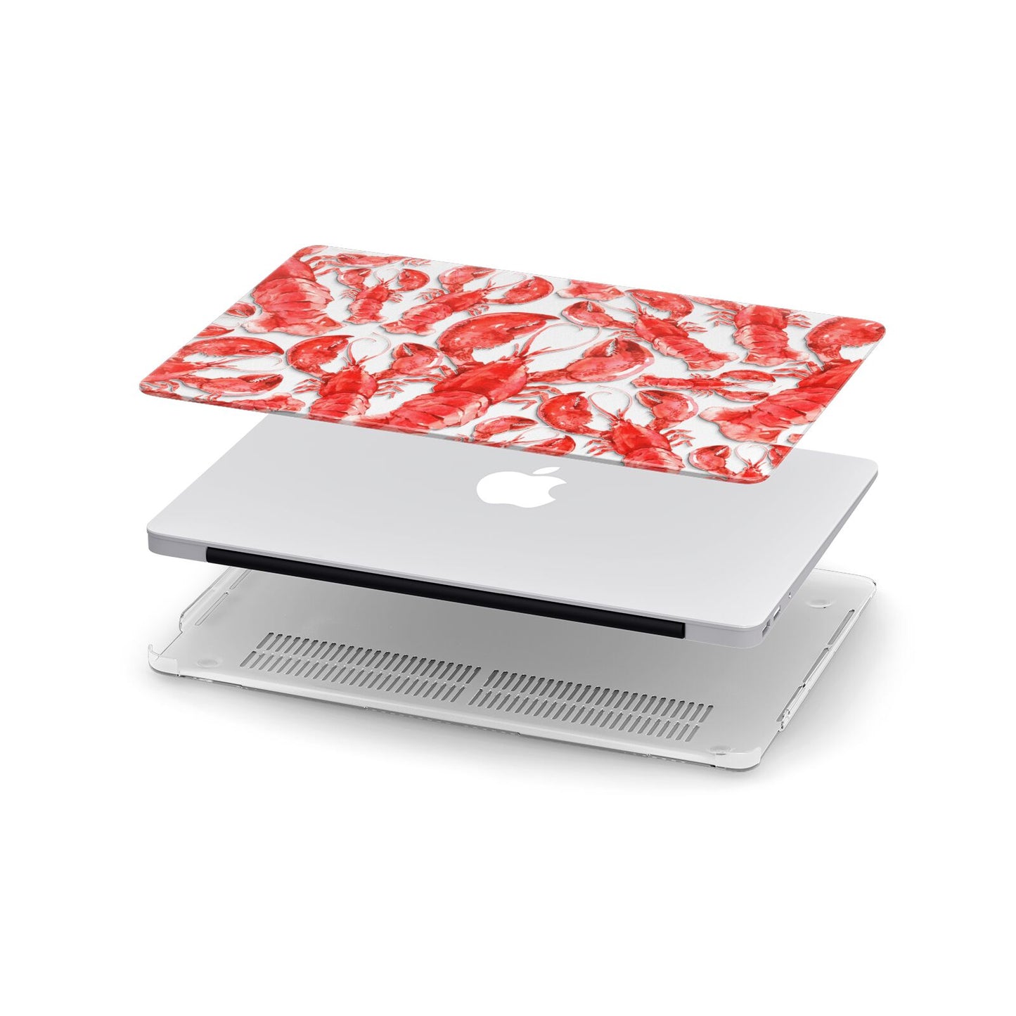 Lobster Apple MacBook Case in Detail