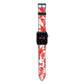 Lobster Apple Watch Strap with Blue Hardware